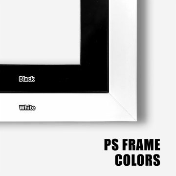 Custom cardboard decorative painting on fine art paper PS frame for hotel home office wall decoration