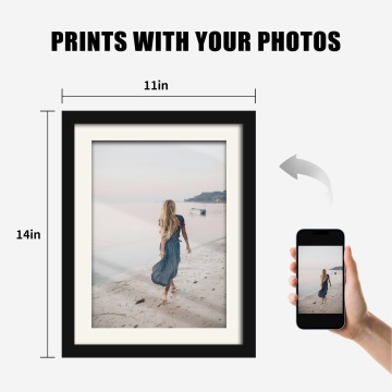 Custom cardboard decorative painting on fine art paper PS frame for hotel home office wall decoration