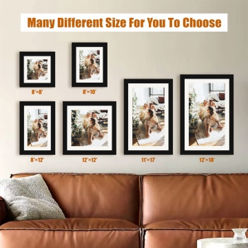 Custom cardboard decorative painting on fine art paper PS frame for hotel home office wall decoration